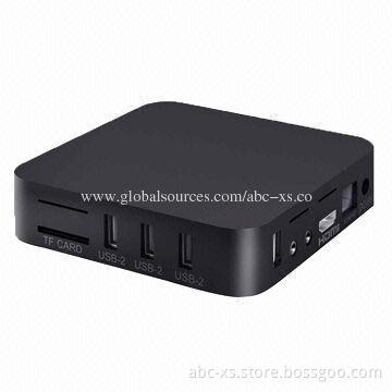 XBMC Smart TV box with Cortex A9, Google's 4.2, 8GB NandFlash, HD 1,080p Output,Support DLNA,Airplay